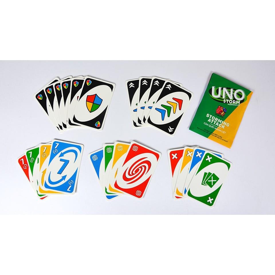 Combo Card Game UNO Mở rộng 1+2 - BoardGameVN Axịn