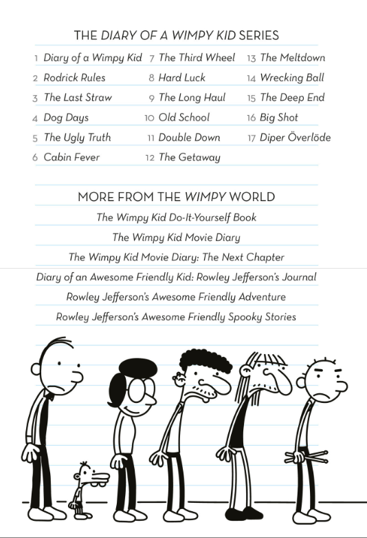 Diary Of A Wimpy Kid: Diper Överlöde (Book 17)