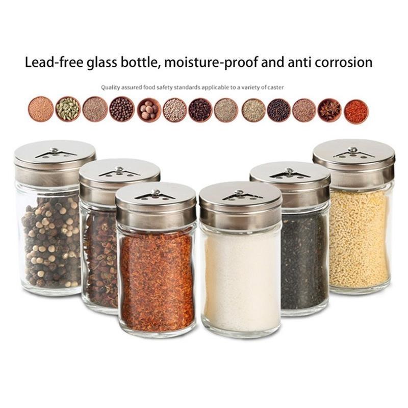 Hũ thủy tinh đựng gia vị Echo 80ml - Hàng nội địa Nhật Bản nhập khẩu chính hãng