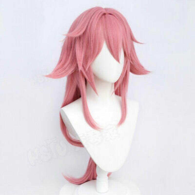 [Sẵn] Wig/Tóc giả Yae Miko - Genshin Impact màu hồng [Miu Cosplay