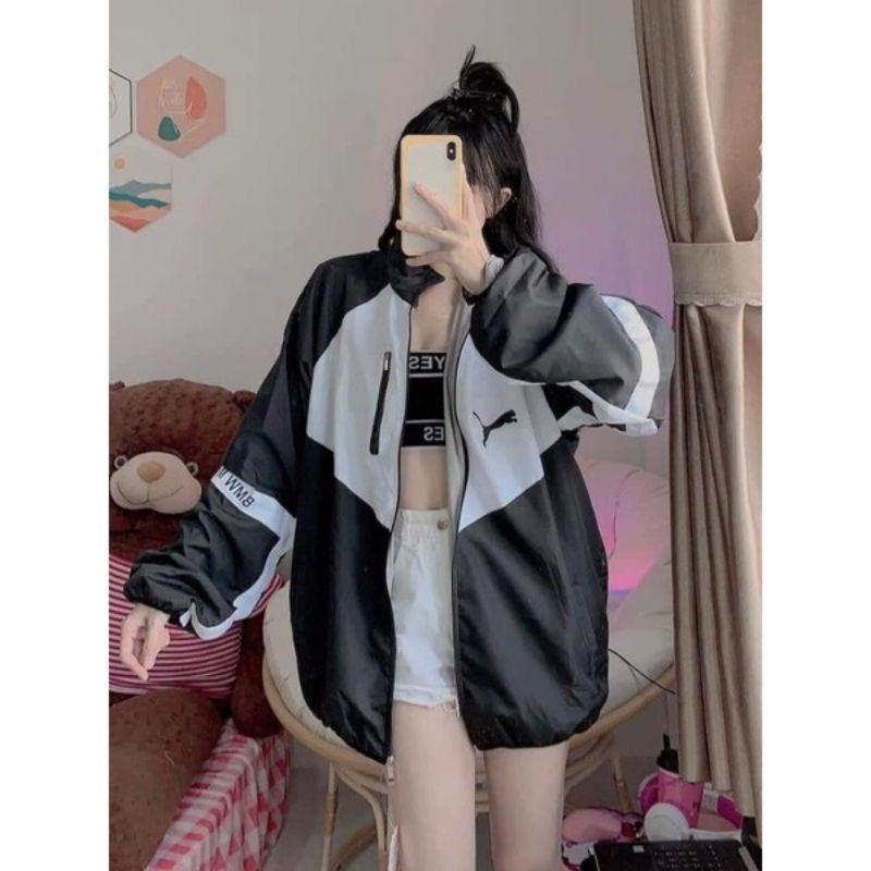 ÁO KHOÁC GIÓ NỮ FORM RỘNG CÁ TÍNH