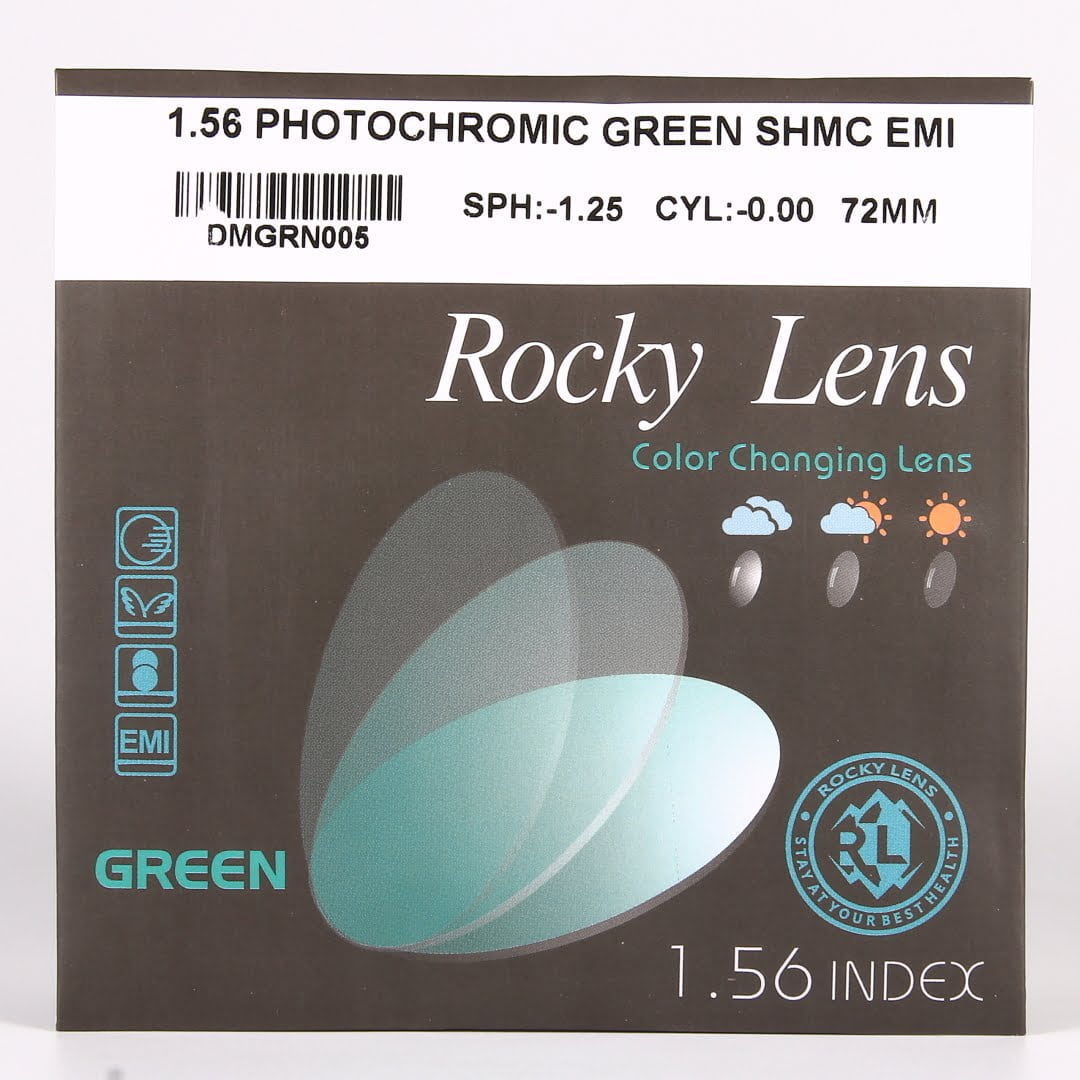 Tròng kính đổi màu Trendy Rocky Photochromic