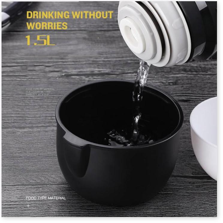 Bình giữ nhiệt trong vòng 24h Tourist Pot USA lớn 1500ml