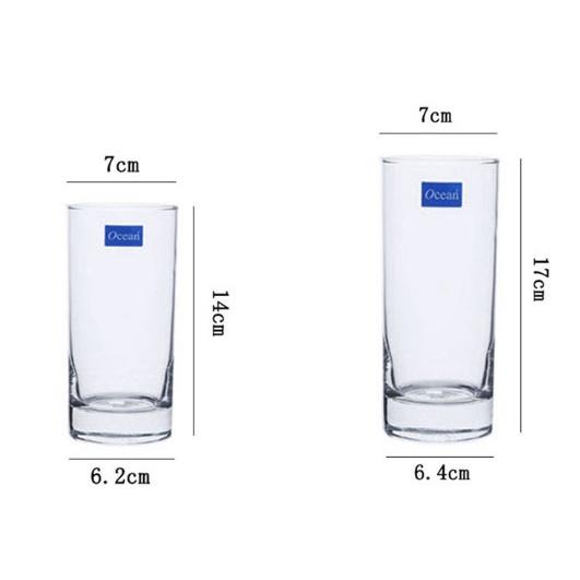 BỘ 6 CỐC THỦY TINH OCEAN SAN MARINO LONG DRINK B0412 - 350ML