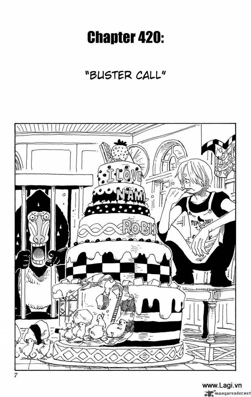 đảo hải tặc - one piece chapter 420 1