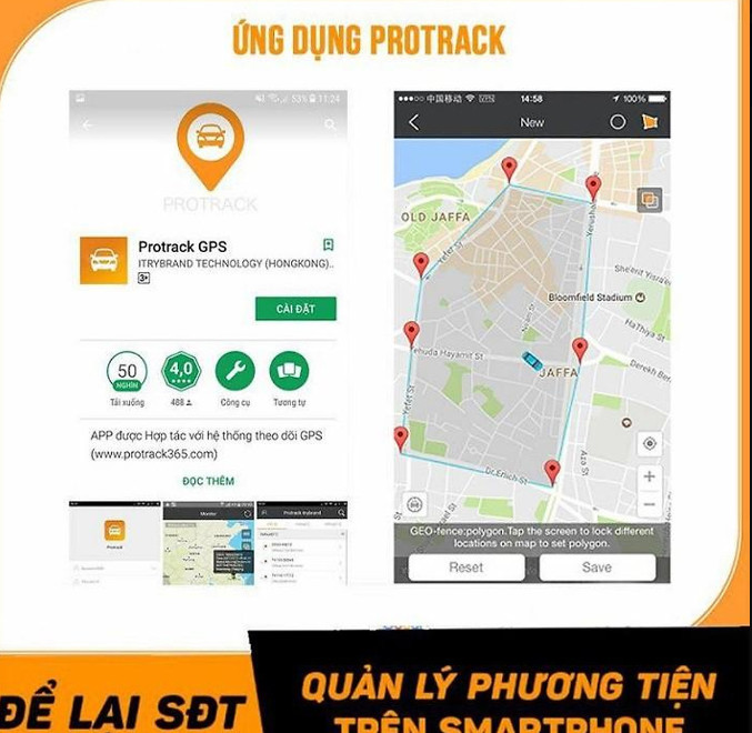 Định Vị Ô Tô Xe Máy Mini ProTrack Vt02S