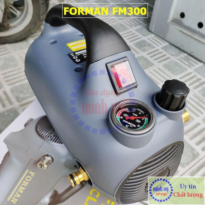 Máy rửa xe chỉnh áp - máy bơm rửa máy lạnh - vệ sinh điều hòa FORMAN FM300 Classic công nghệ Đức