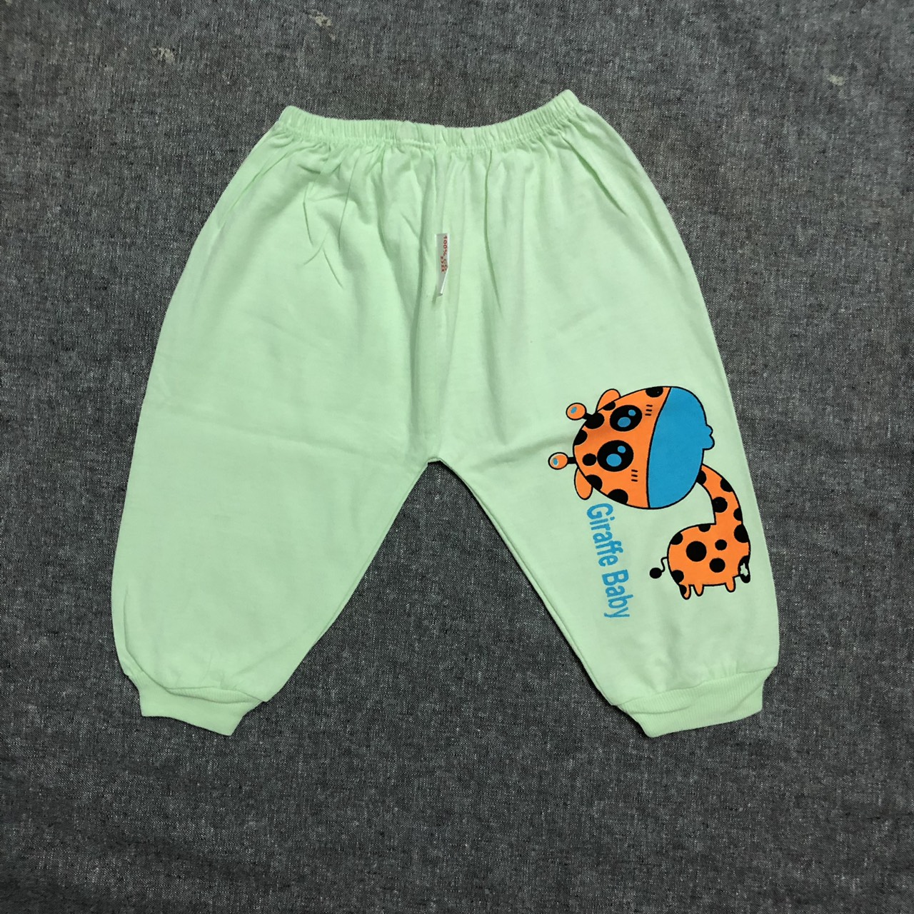 Combo 10 quần dài màu bo gấu cho bé sơ sinh SUSU-QDMN001, chất vải cotton mềm, mịn, thoáng mát, đường may đẹp