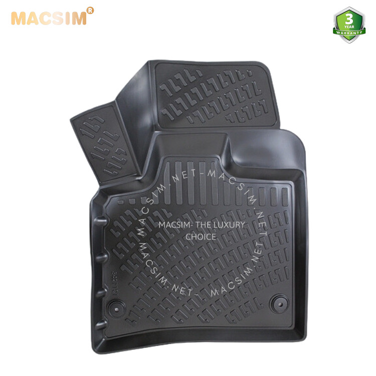 Thảm lót sàn ô tô nhựa TPU Silicon Audi Q7 First generation  2005- 2015 Nhãn hiệu Macsim