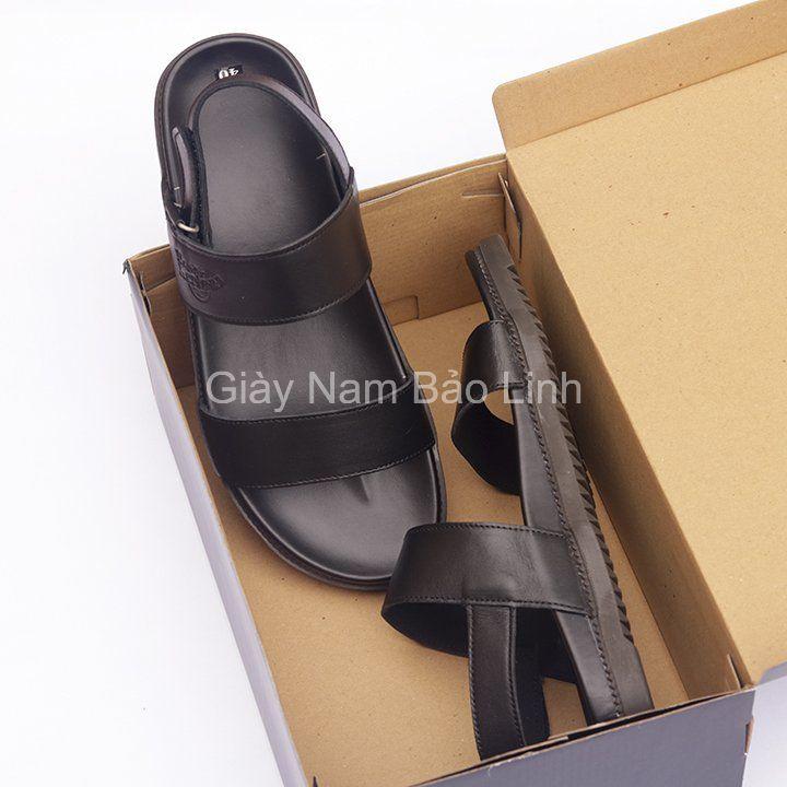 Dép Sandal Nam Da Bò- Mã GC-01