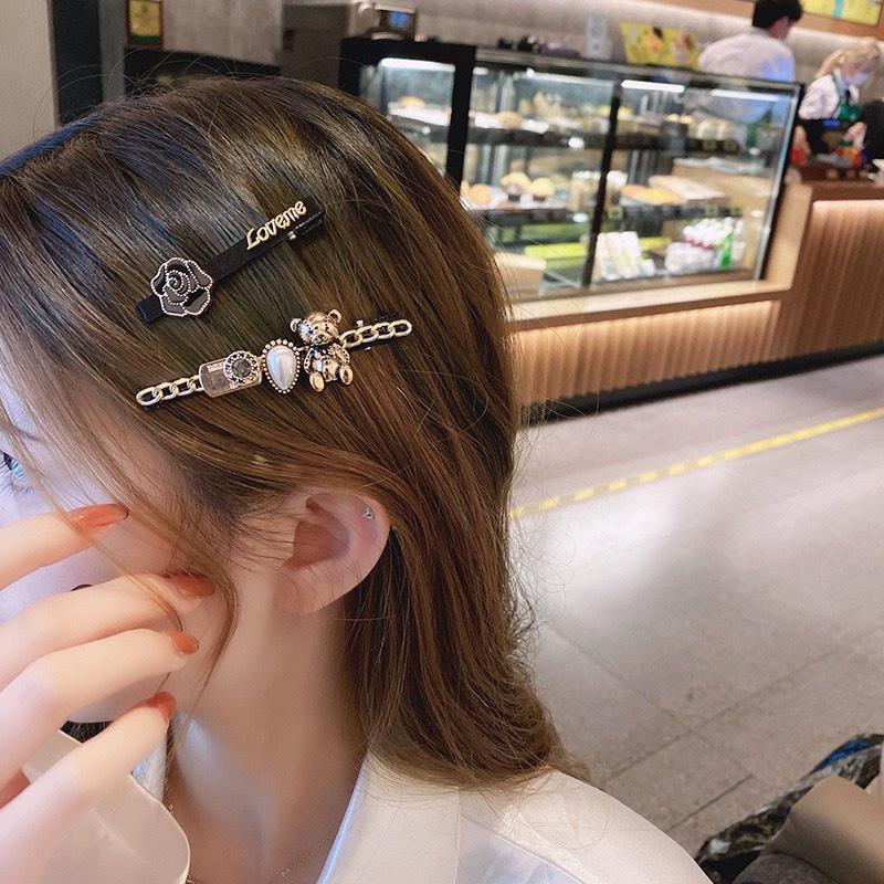 SET5- KẸP ĐÍNH ĐÁ CAO CẤP HOT TREND HÀN QUỐC CỰC SANG CHẢNH - NUNAM SHOP
