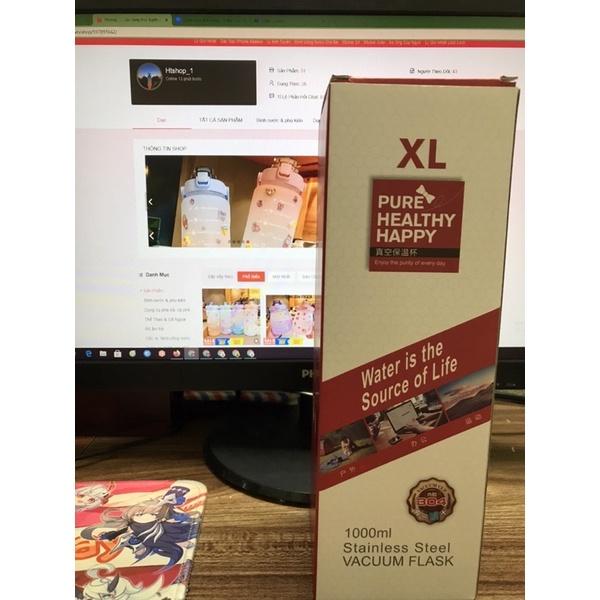 Bình giữ nhiệt inox 304 1000ml Xinlang ,loại mới ,chịu lực cực tốt