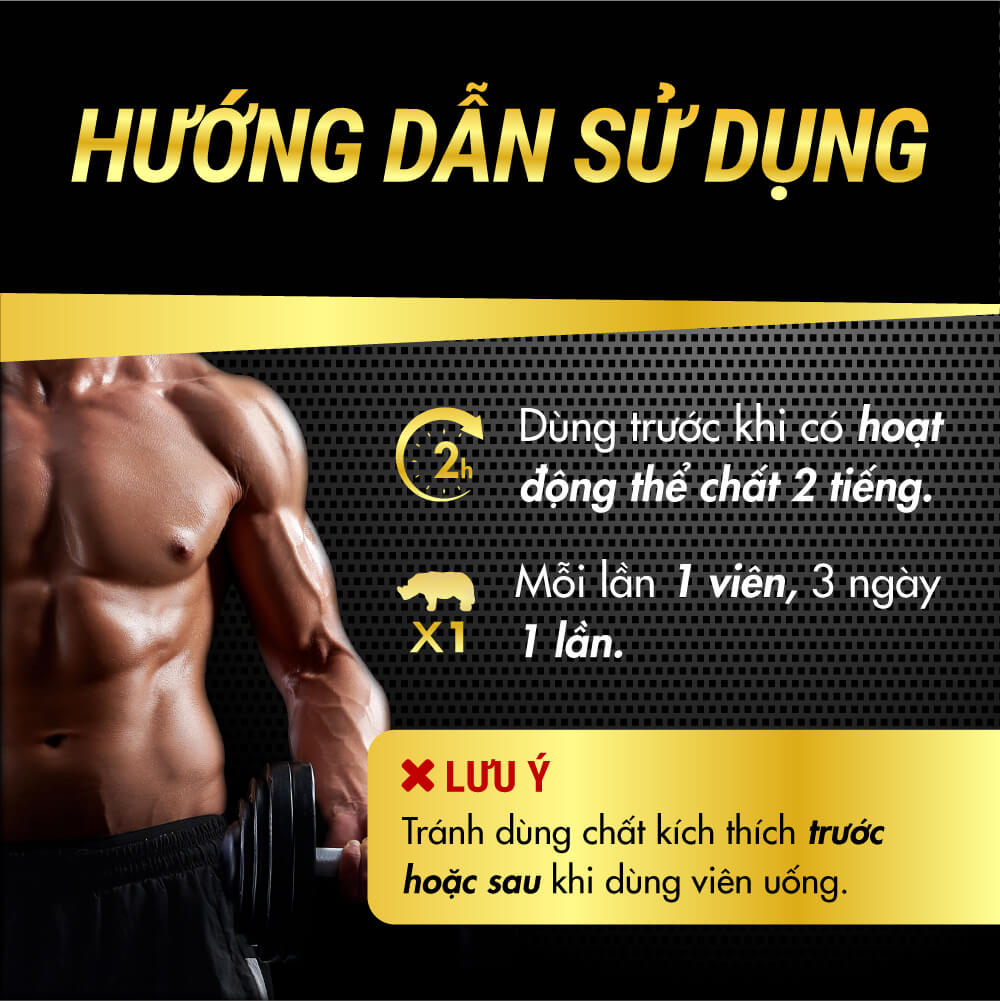 [Vỉ 1 viên] Viên uống phục hồi và tăng cường sinh lý nam giới Powergra For Men Rino kèm quà tặng