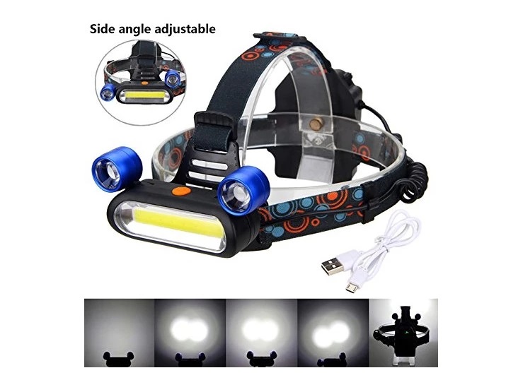 Đèn pin sạc choàng đầu siêu sáng Terino T322 - Hàng chính hãng