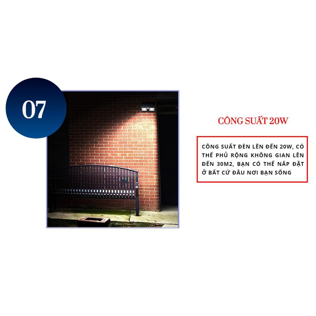 ĐÈN CẢM BIẾN THÔNG MINH TWO LIGHT SỬ DỤNG NĂNG LƯỢNG MẶT TRỜI - Home and Garden