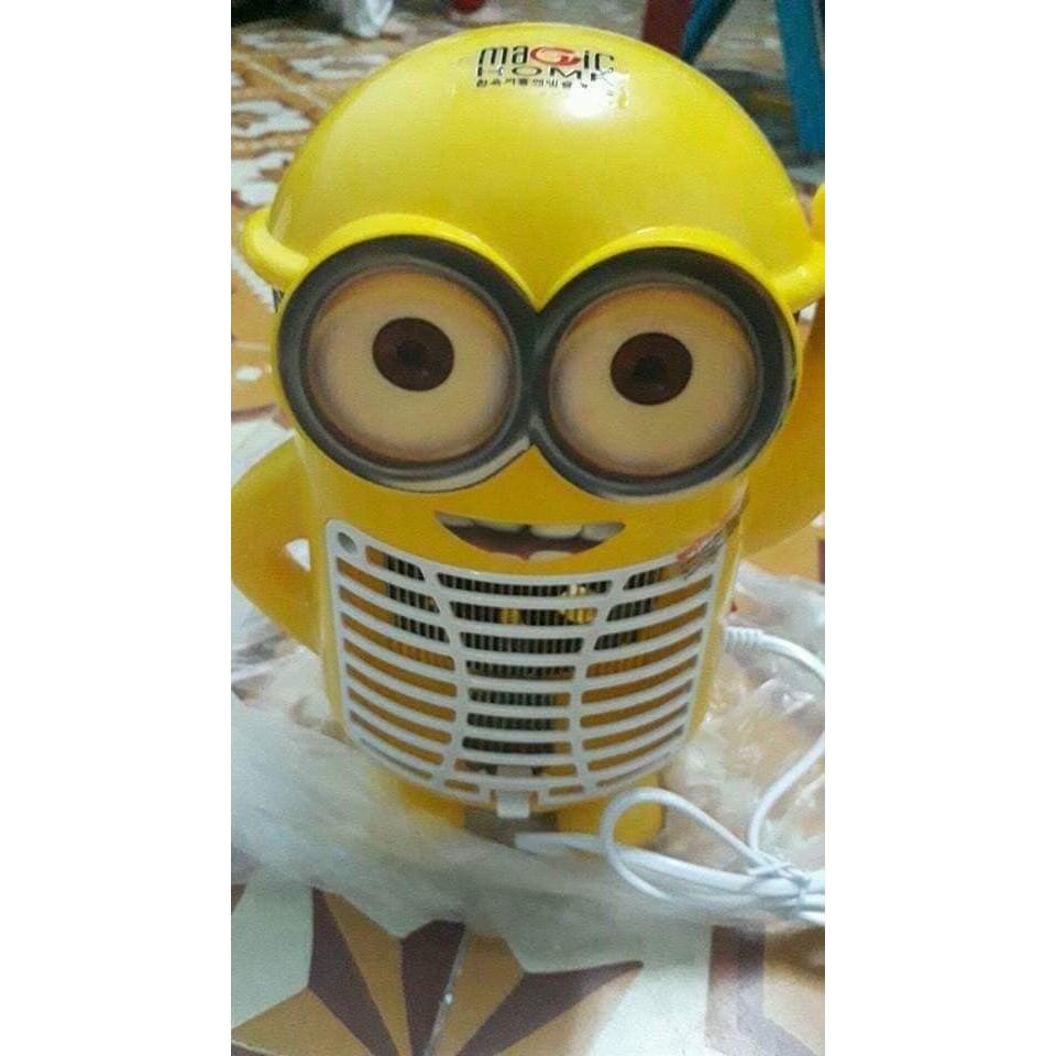 Đèn bắt muỗi hình minion combo nguyệt