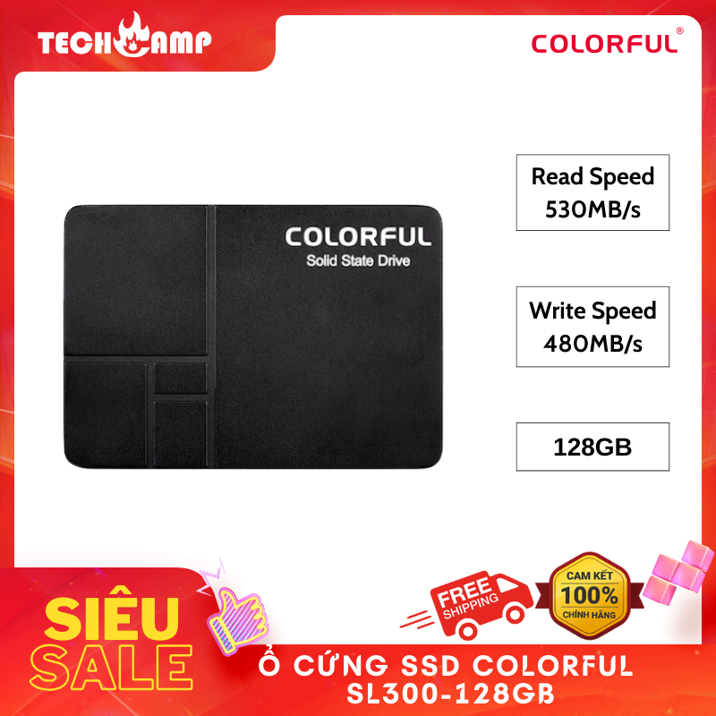Ổ Cứng SSD Colorful SL300-128GB - Hàng chính hãng