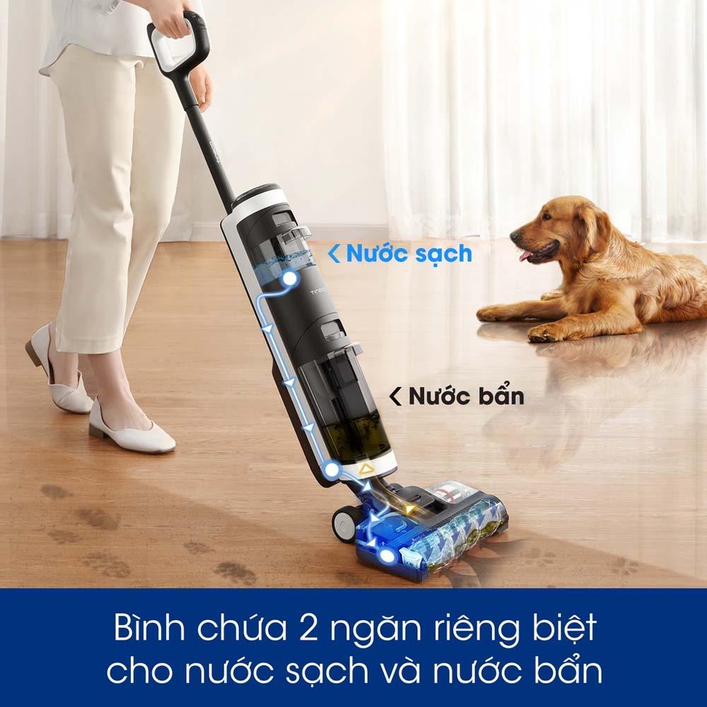 Máy Hút Bụi Lau Sàn Nhà Khô Và Ướt Tineco Floor One S7 Pro,  Điều Khiển App, Bộ Lọc Hepa, Bản Quốc Tế, Bảo Hành 24 Tháng