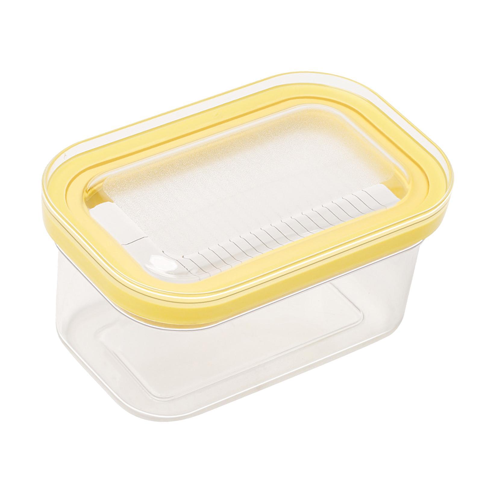 2 in 1 Clear Butter Container Cheese Keeper with Sealed Lid