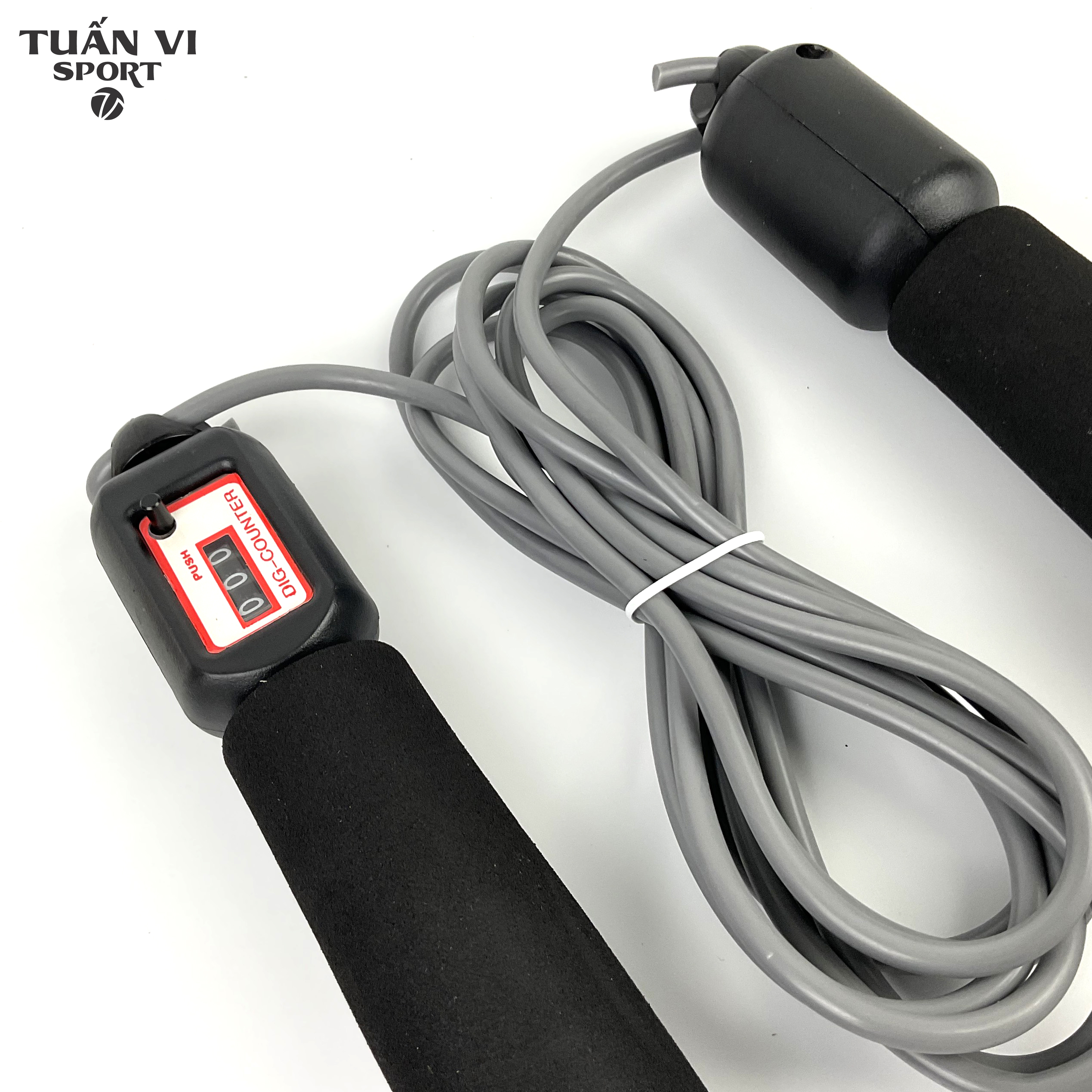 Dây nhảy tập gym thể lực có đếm số , hỗ trợ luyện tập thể dục, thể thao điều chỉnh dây tiện lợi tại nhà, văn phòng
