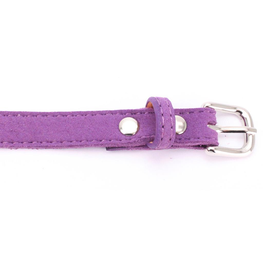 Puppy Adjustable Chest Strap Belt Harness Dog Walking Vest Harness Purple L