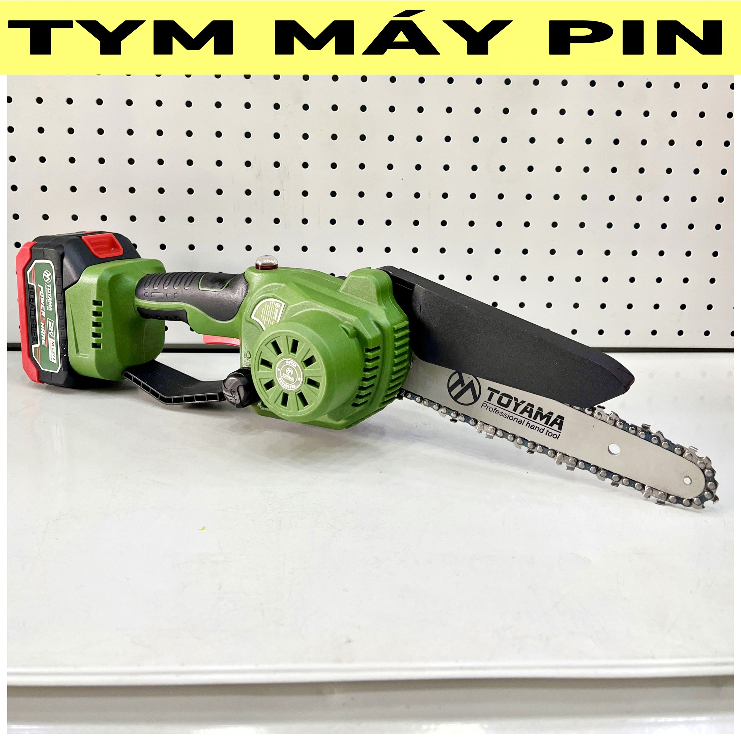 Bộ Máy Cưa Xích Pin 21V TOYAMA 8inch – TYMMAYPIN