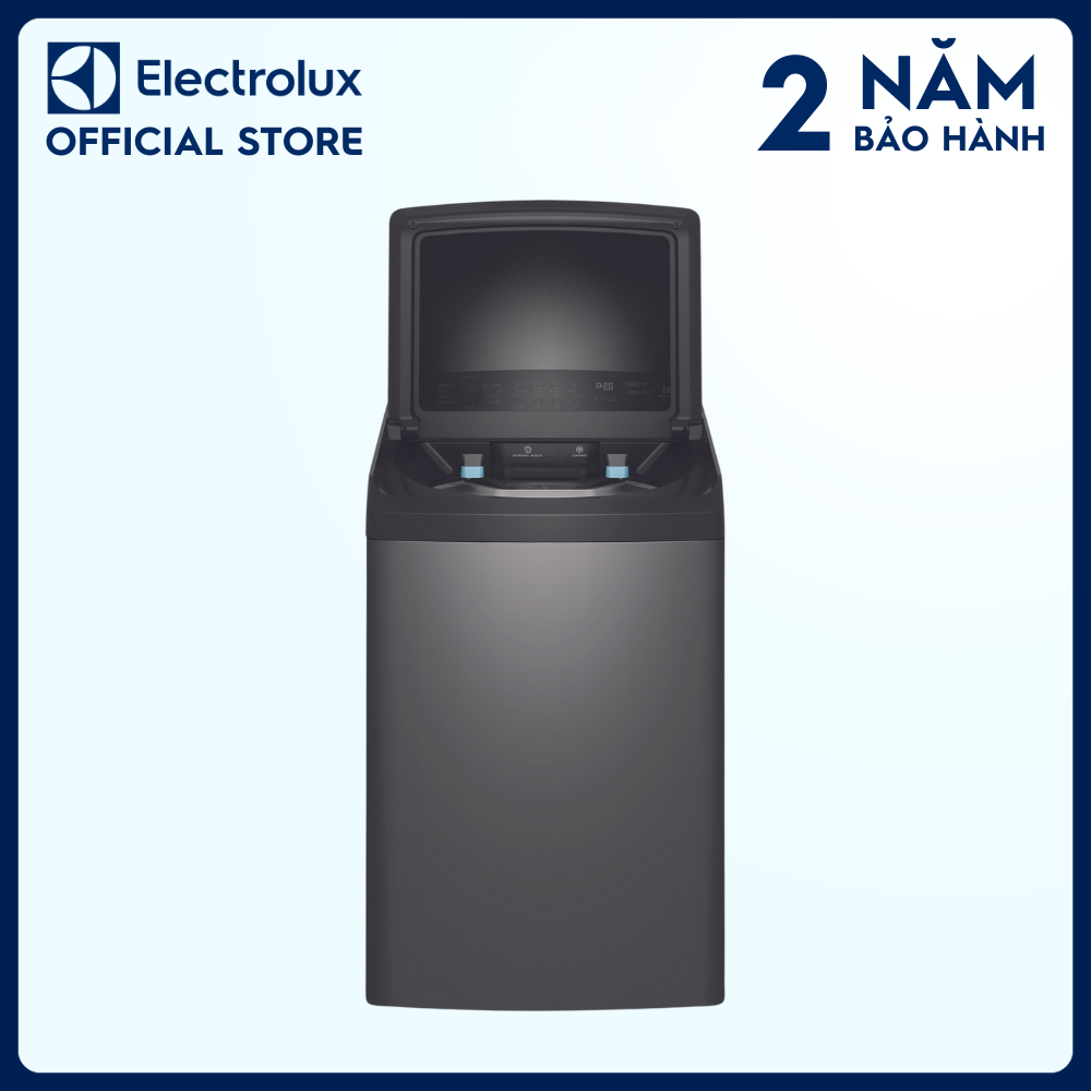 [Free Giao lắp] Máy giặt cửa trên Electrolux 14kg UltimateCare 700 EWT1474M7SA - Xám đen, giặt sạch sâu, không cặn giặt tẩy [Hàng chính hãng]