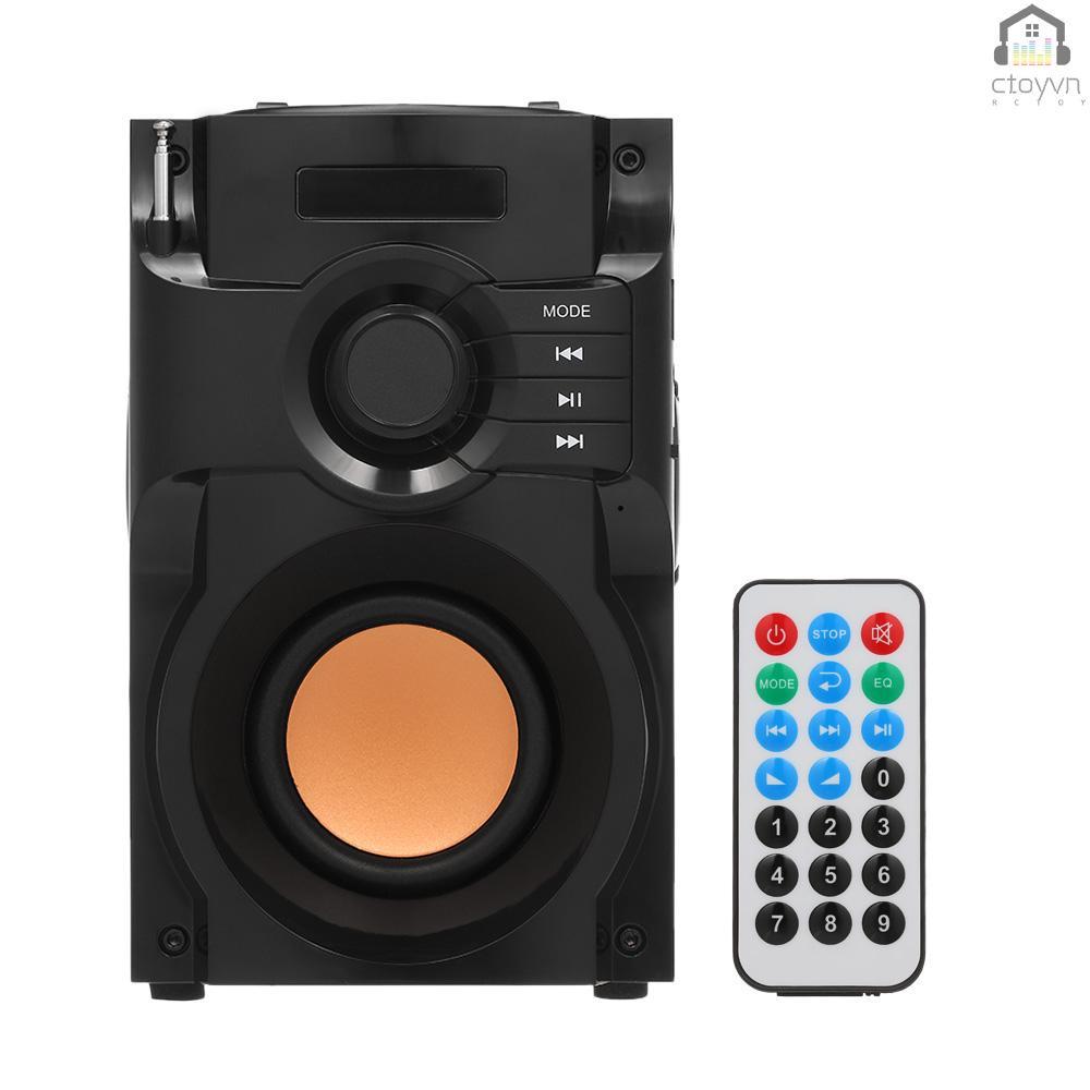 Loa bluetooth không dây âm thanh siêu trầm hỗ trợ thẻ nhớ TF có màn hình LCD