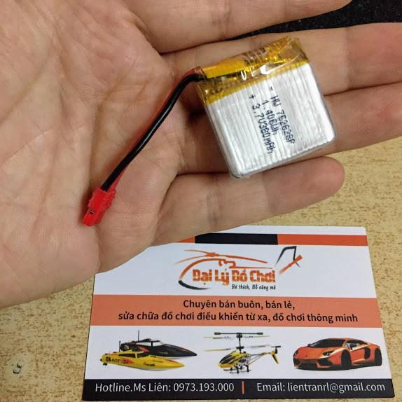 Pin sạc 3.7V dung lượng 380mAh X21, X21W, X26