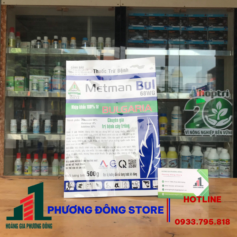 Thuốc trừ bệnh Metman Bul 68WG hiệu quả cao, hiệu lực kéo dài