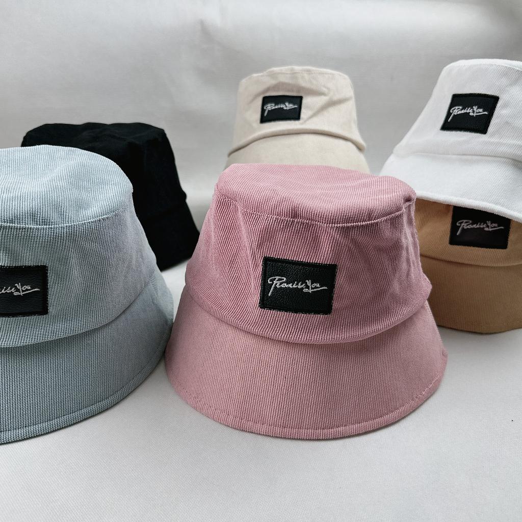 Nón bucket mũ vành tròn thời trang unisex nhiều màu sắc