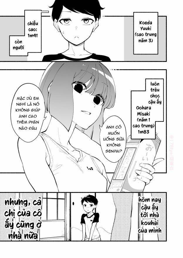 koushinchou no kouhai () to teishinchou no senpai () ga renai ni hatten suru made chapter 17 2