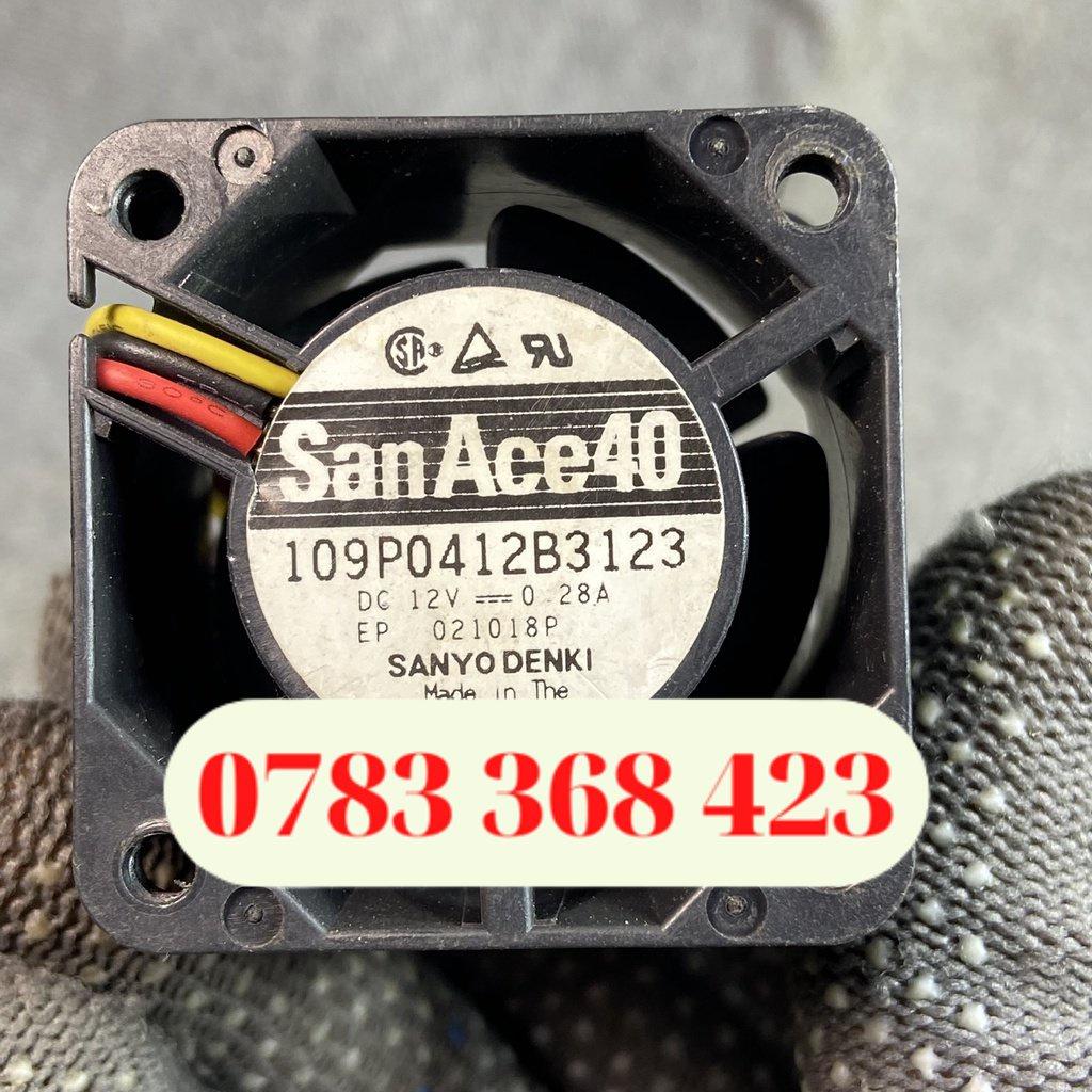 QUẠT 4 cm Sanyo- Delta các loại, 5V - 12V . GIÓ TỐT