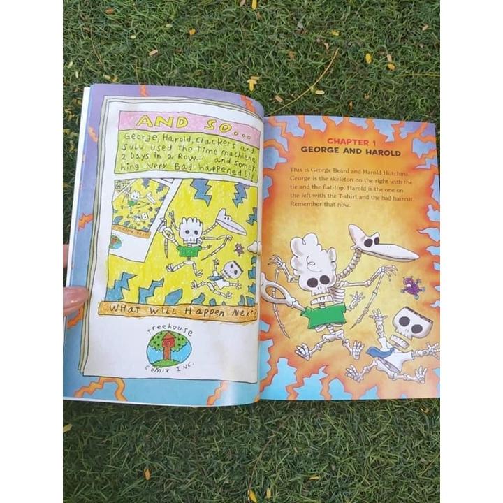 Thuyền trưởng quần chíp - captain underpants nhập 12c kèm audio