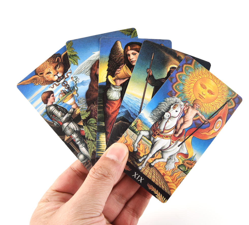 Combo Bộ Bài Bói Pre-Raphaelite Tarot Cao Cấp New và Túi Nhung Đựng Tarot và Khăn Trải Bàn Tarot