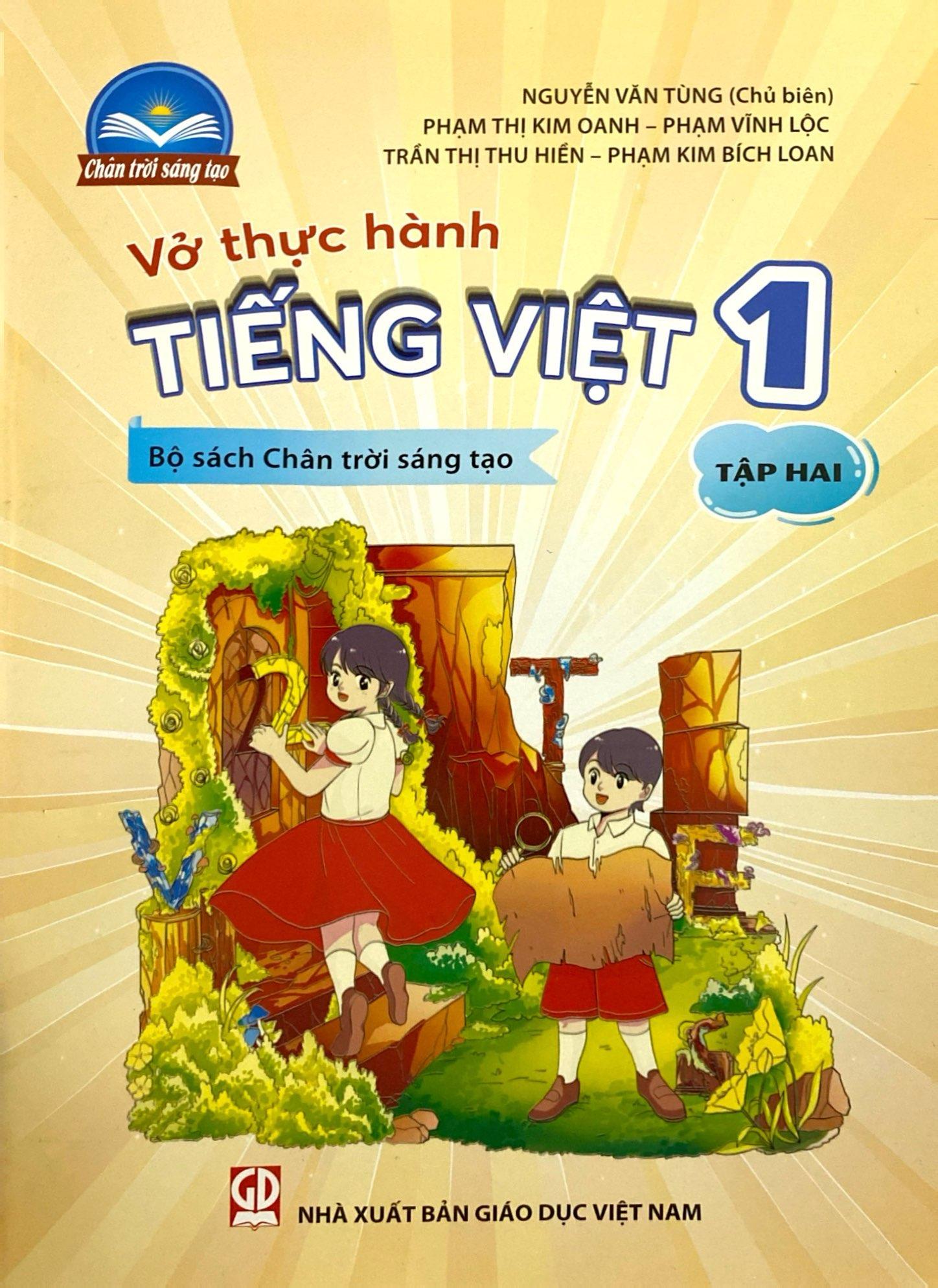 Vở Thực Hành Tiếng Việt 1 - Tập 2 (Chân Trời Sáng Tạo) (2022)