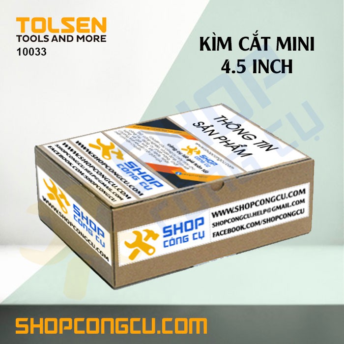 Kìm cắt mini 4.5 inch Tolsen 10033