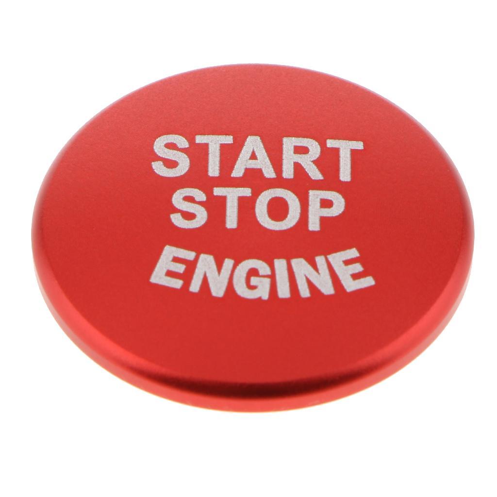 3-5pack Start Stop Engine Button Switch Cover For BMW F30 F20 F32 X1 F48 F45 Red