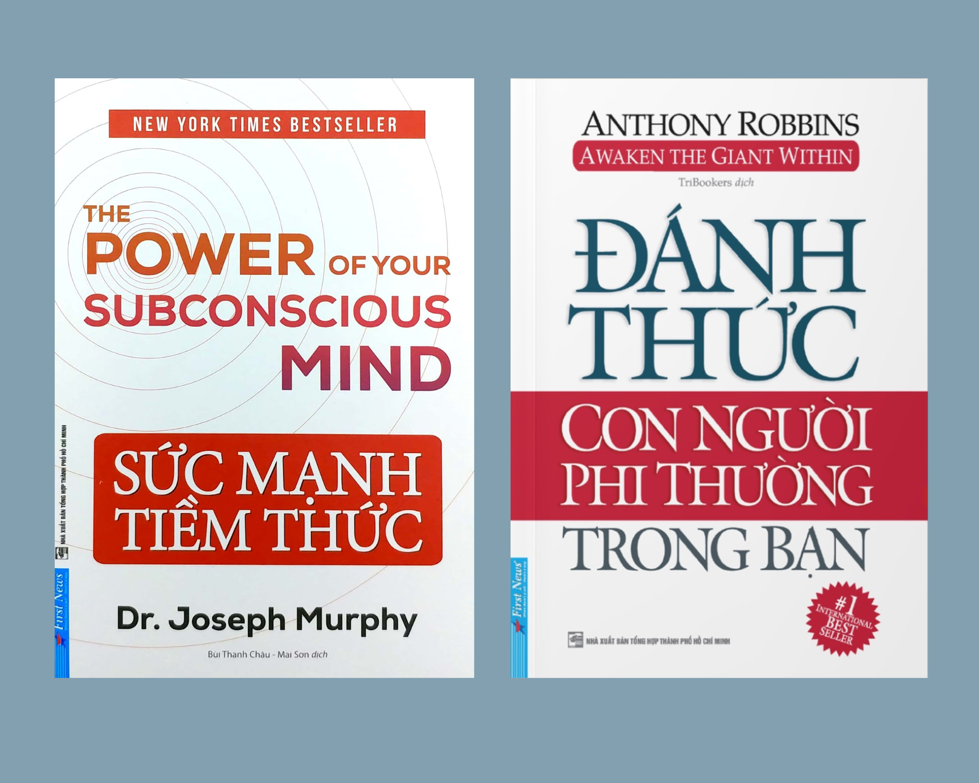 Combo Sức Mạnh Của Tiềm Thức (Joseph Murphy) Và Đánh Thức Con Người Phi Thường Trong Bạn (Anthony Robbins)