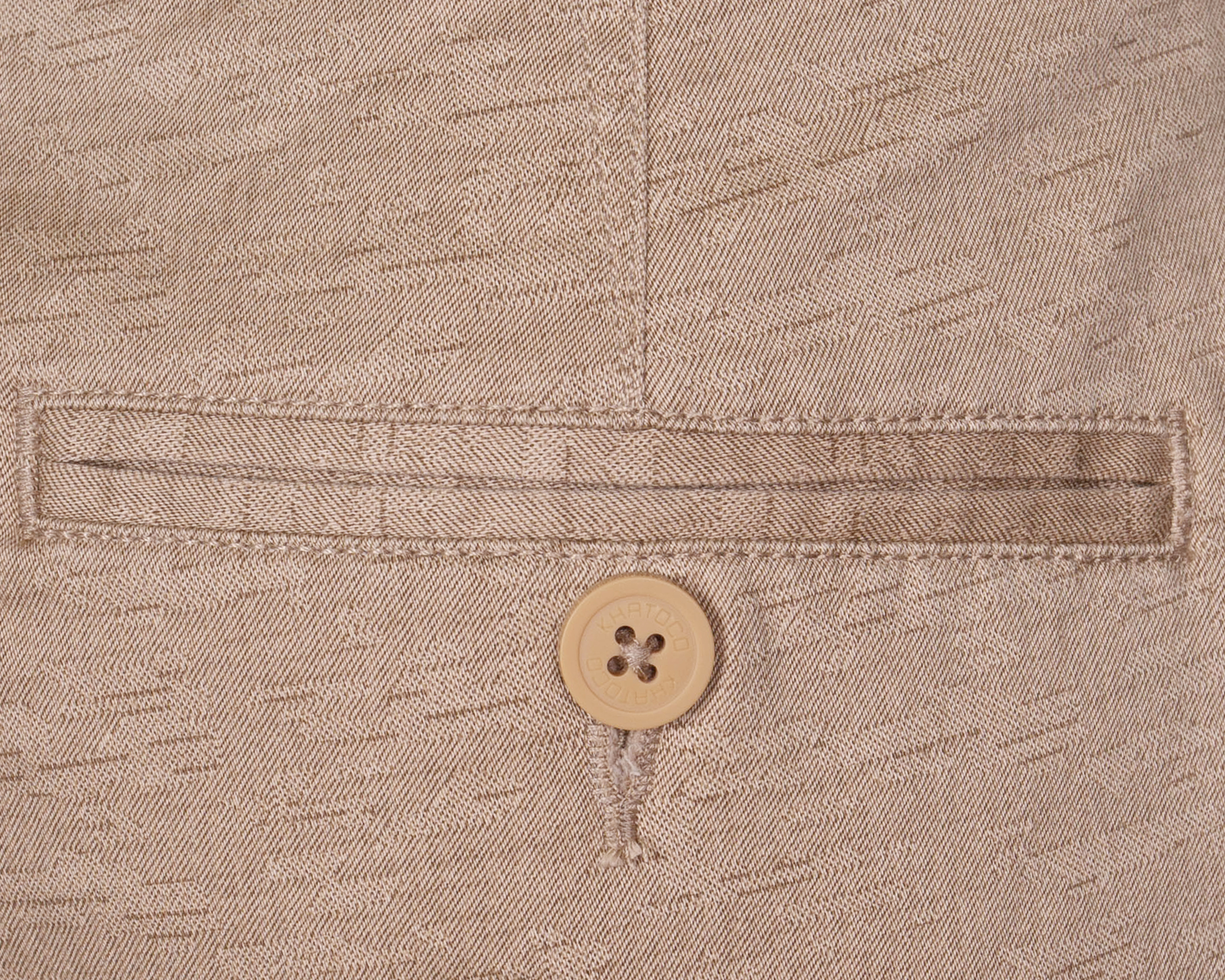 Quần short khaki nam Khatoco Q3M398R0-ININ427-2510-N