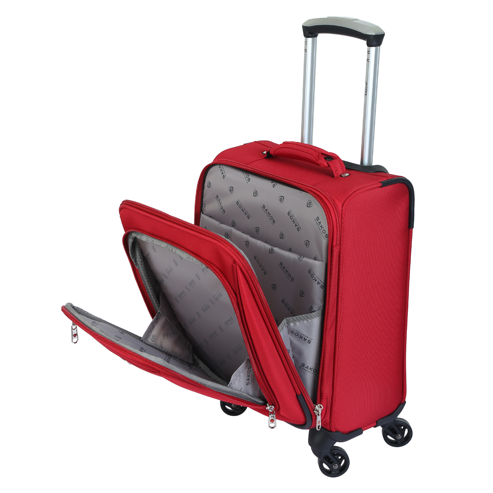 Vali Kéo Vải Du Lịch SAKOS WINNER 4 - Size XXS / Xách Tay - Khóa TSA - Chống Thấm, Trượt Nước