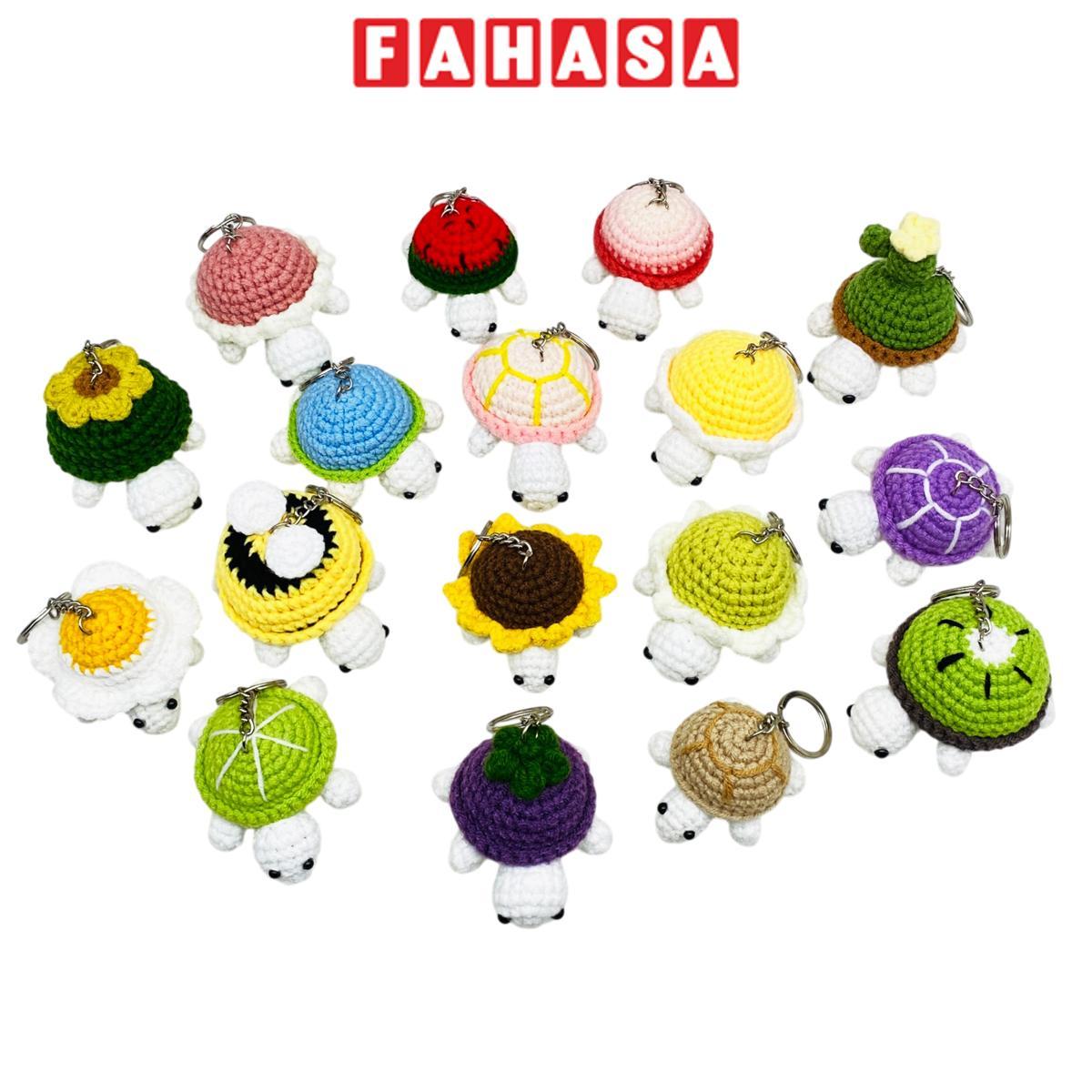 Móc Khoá Len Thủ Công Hình Rùa - Mẫu 12