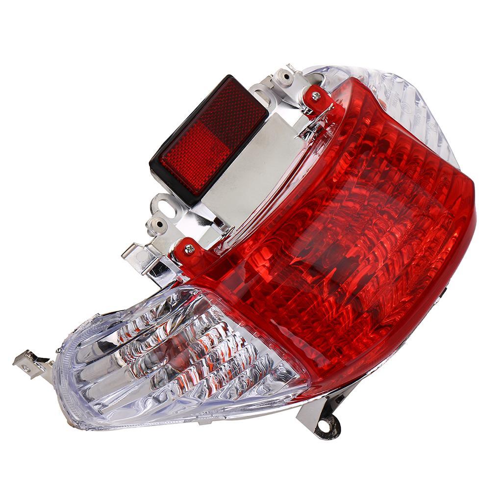 Motorcycle Tail Light Motorcycle Turn Signal Stop Light for GY6 Scooter 50cc