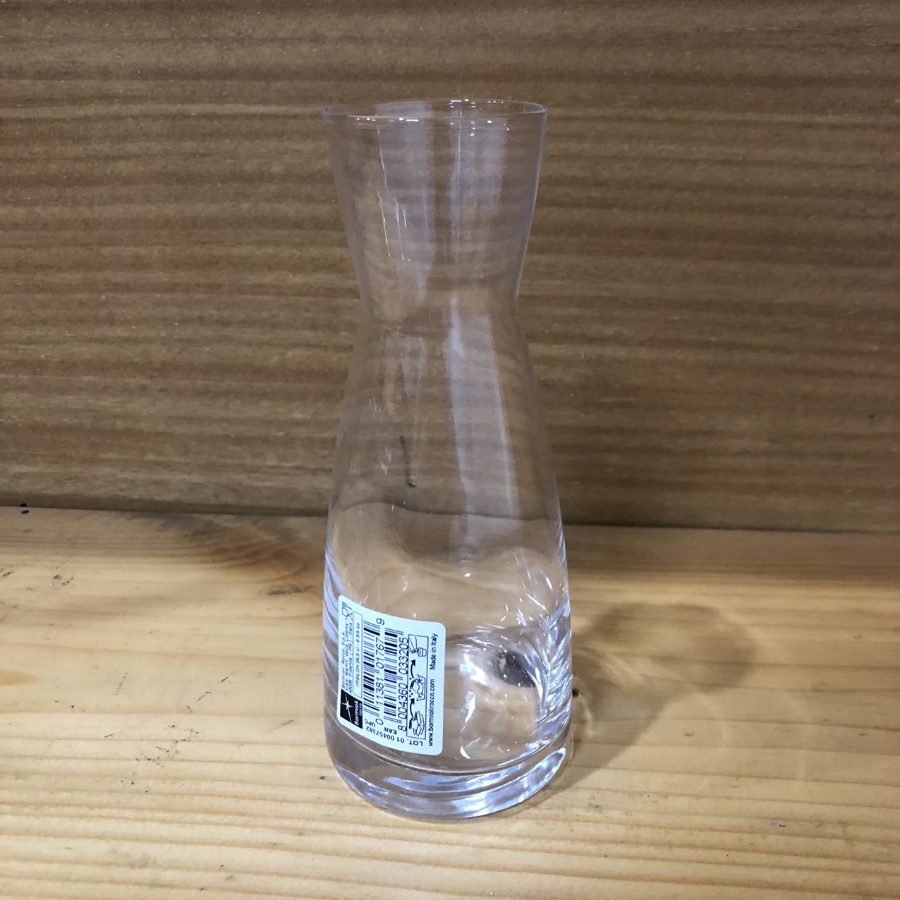 Bình Thủy Tinh Đựng Rượu Vang Decanter Chai Đựng Nước Ép Sữa Dung Tích 250 ml Bormioli - Sản Xuất Tại Ý