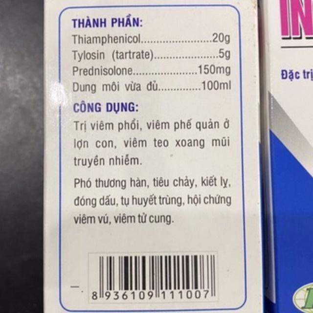 [THÚ Y] 1 lọ INVET-T.C.P 100ml dùng cho trâu bò loạn gà