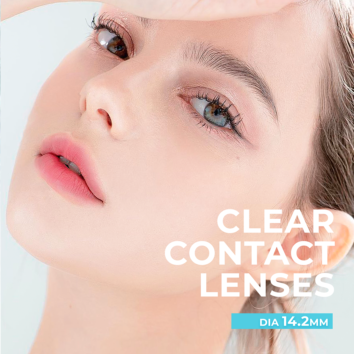 Lens trong suốt cận có độ từ 1-10 cho mắt thở cao cấp N’Rosa Angel Eyes phân phối | Chất liệu Silicone Hydrogel khoá ẩm