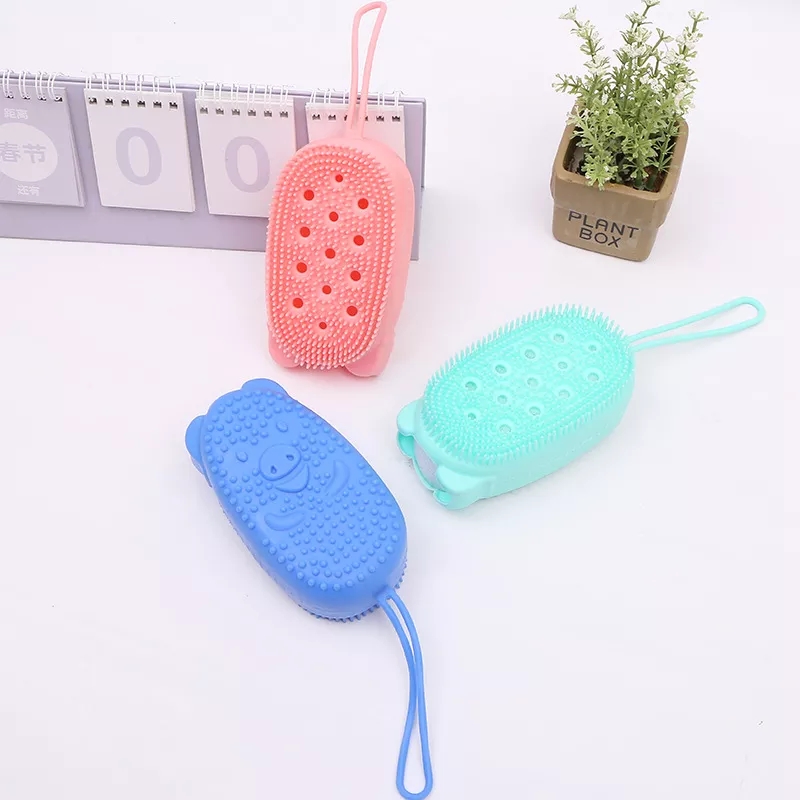 Bông tắm silicon tạo bọt