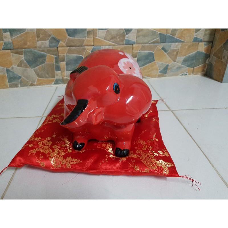 Trâu đất Tiết Kiệm gốm sứ cao cấp