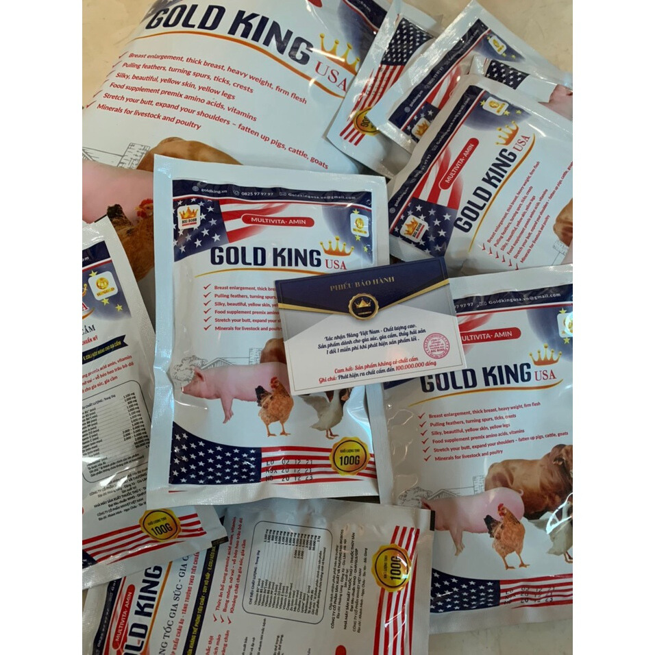 Gold King USA Siêu tăng trọng cho vật nuôi