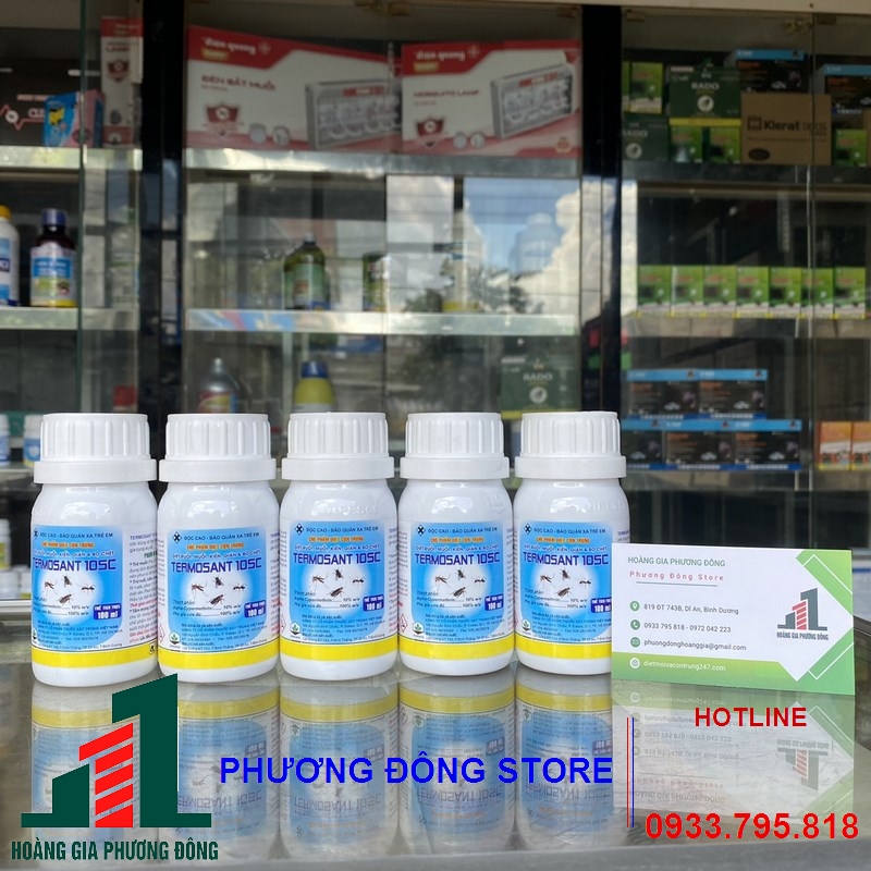 Thuốc diệt muỗi và côn trùng TERMOSANT 10SC_ chai 100ml